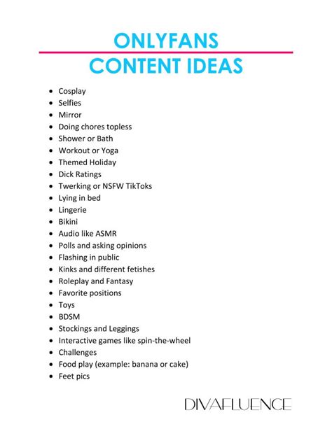Onlyfans Solo Content Ideas Onlyfans Content Ideas Spicy Ideas For Onlyfans Solo Content Ideas Onlyfans Content Ideas Spicy Ideas For