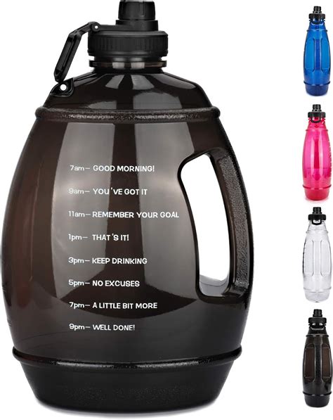 Osvaw 128Oz 1 Gallon Water Bottle With Spout Lid Bpa Free Leak Proof Osvaw 128Oz 1 Gallon Water Bottle With Spout Lid Bpa Free Leak Proof