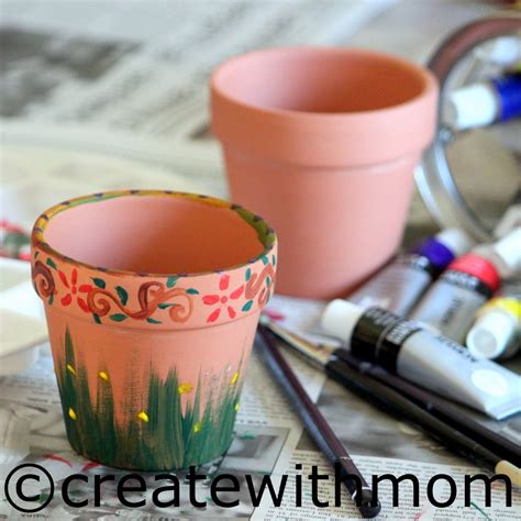 4 Ways to Paint Your Pot