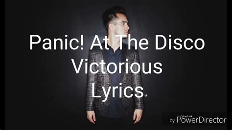 Panic At The Disco Victorious Lyrics Youtube Music Panic At The Disco Victorious Lyrics Youtube Music