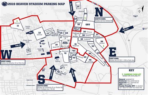 Master the Art of Penn State Football Parking