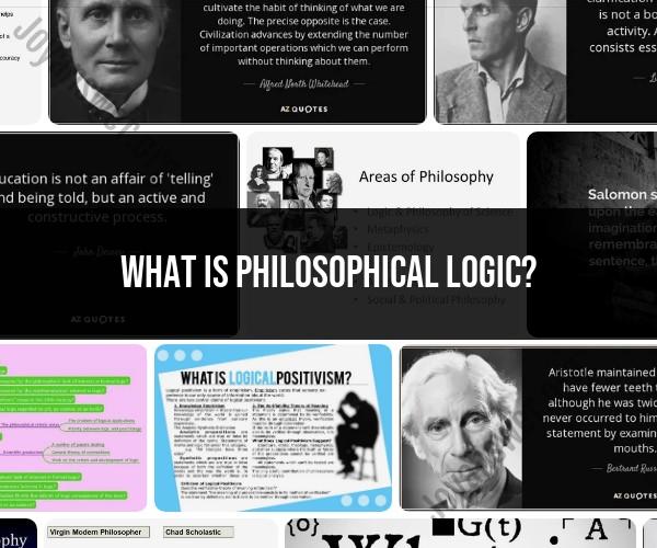 Philosophical Logic Unveiled Understanding The Fundamentals