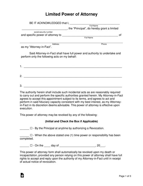 The Power of Attorney: 5 Essentials