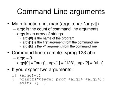 Ppt Command Line Arguments Powerpoint Presentation Free Download Id 5346540 Ppt Command Line Arguments Powerpoint Presentation Free Download Id 5346540