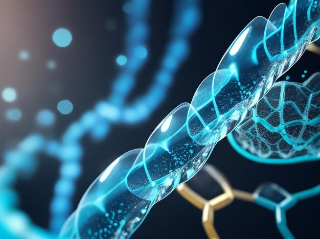 Premium Photo Genetic Code Unveiled Chromosome Dna In Digital Science And Technology Premium Photo Genetic Code Unveiled Chromosome Dna In Digital Science And Technology