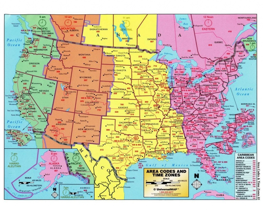 Printable Time Zone Map Printable Time Zone Map