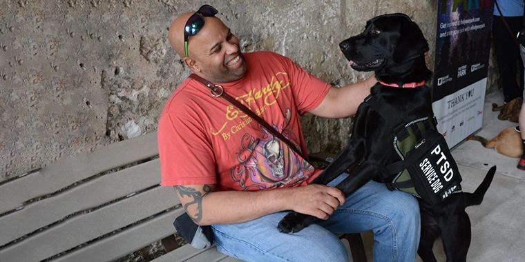 How Service Dogs Help PTSD