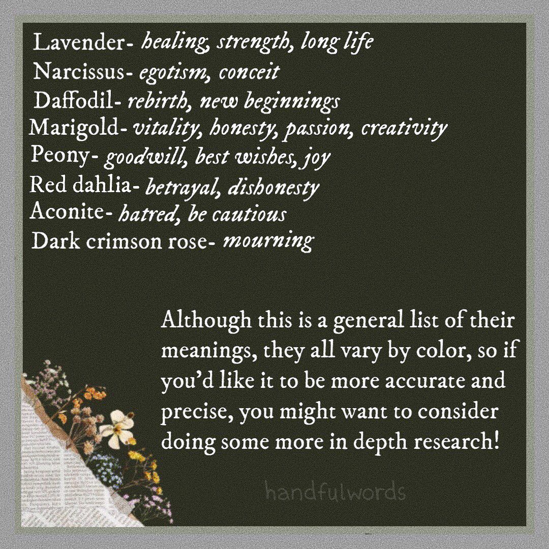 The Purple Flower Language