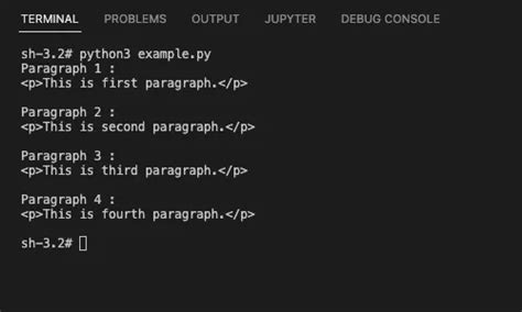 How to Extract Paragraphs in Python