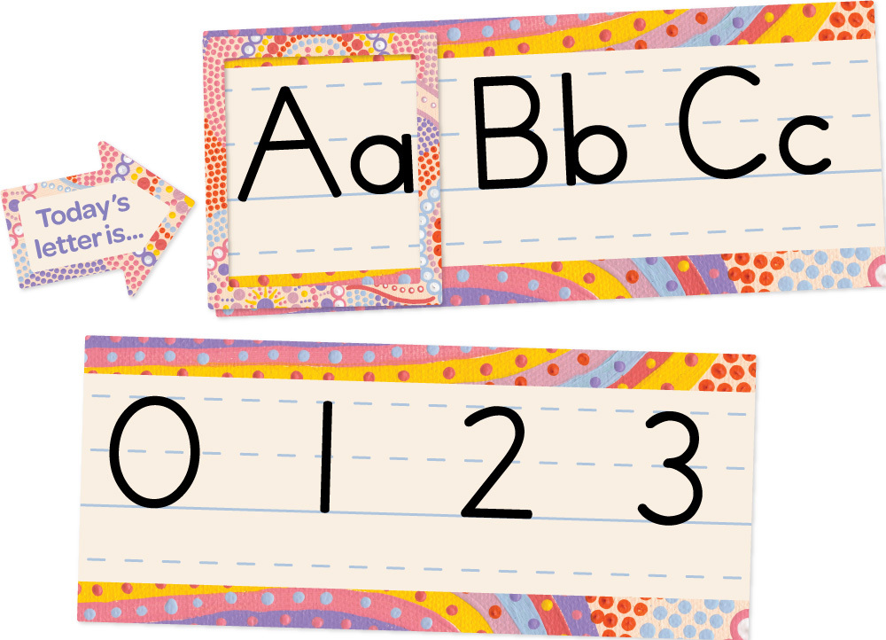 Rainbow Dreaming Alphabet Line Bulletin Board Set Australian Teaching Aids Merit And Award Rainbow Dreaming Alphabet Line Bulletin Board Set Australian Teaching Aids Merit And Award