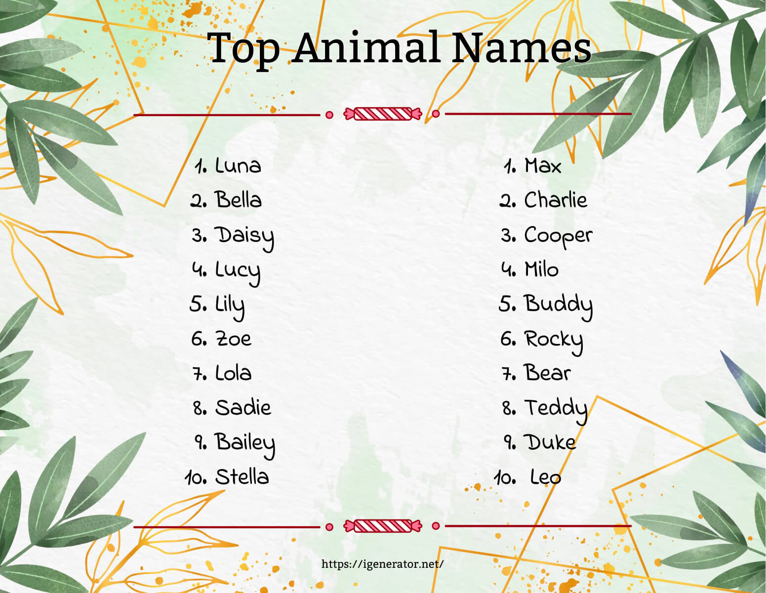100 Unique Gift Name Ideas