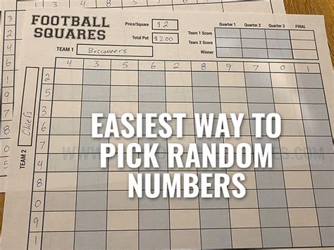 The Ultimate Guide to Football Squares