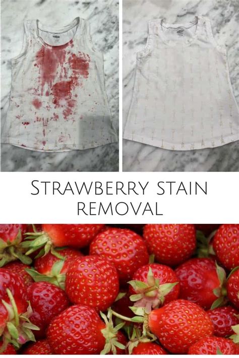 5 Tips to Remove Strawberry Stains