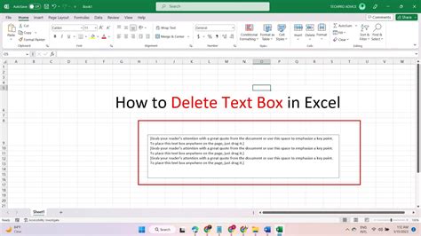 How to Delete Text Boxes in Excel: 4 Easy Ways