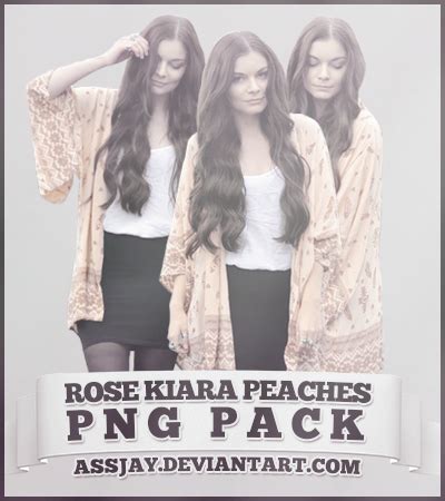 Rose Kiara Peaches Png Pack Assjay By Assjay On Deviantart