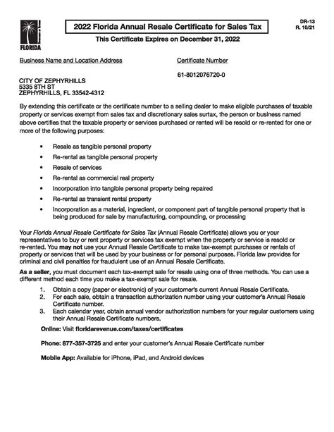 Sales Tax Certificate: 5 Tips