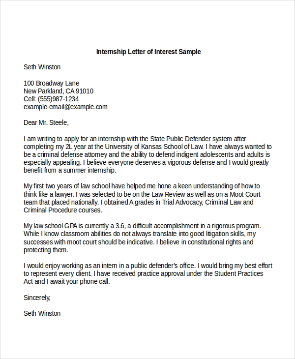 Mastering the Art of Writing a Letter of Interest