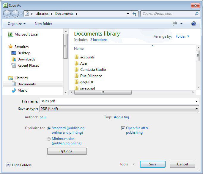 How to Save Excel as PDF in 3 Steps