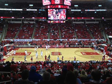 Section 104 At Pnc Arena Nc State Basketball Rateyourseats Com