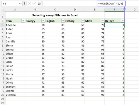 Select Every Nth Row: A Quick Guide