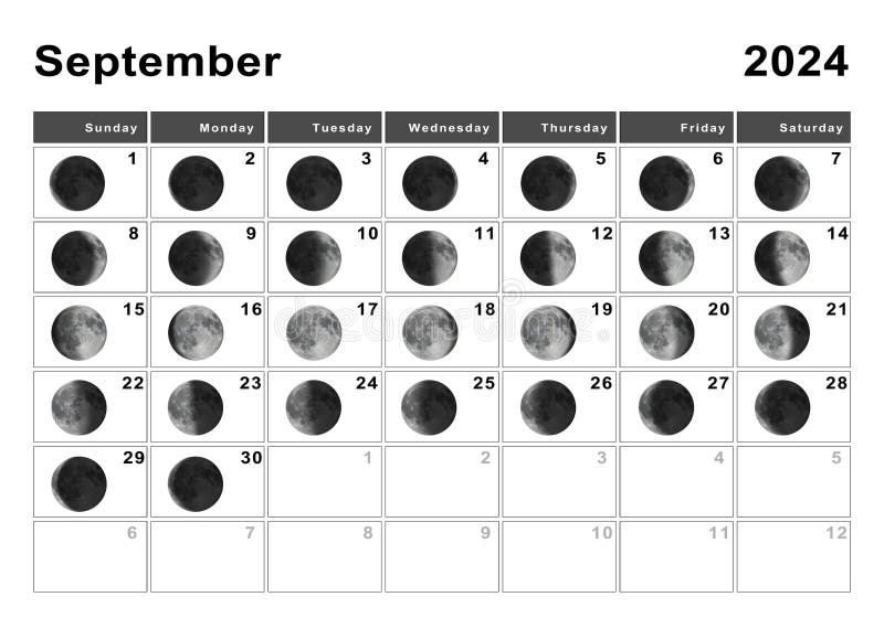 The September 2024 Moon Phase Unveiled