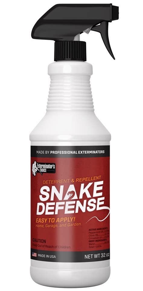 Snake-Free Zone: Effective Chemical Repellents