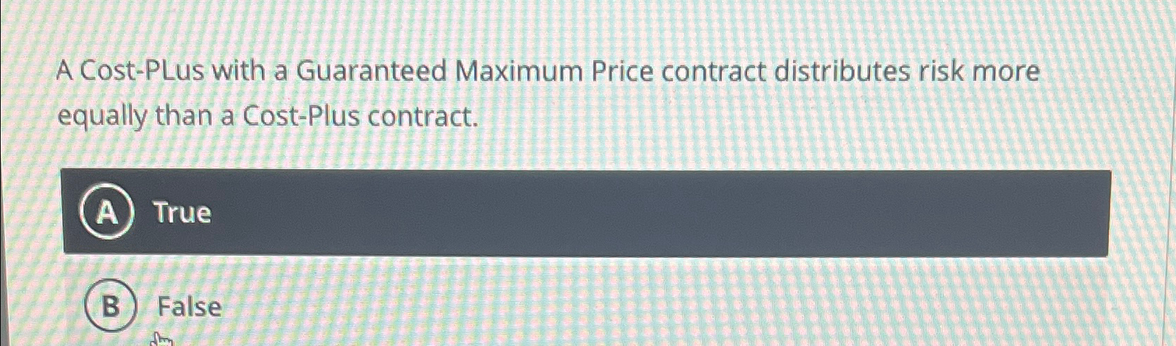 Solved A Cost Plus With A Guaranteed Maximum Price Contract Chegg Com Solved A Cost Plus With A Guaranteed Maximum Price Contract Chegg Com