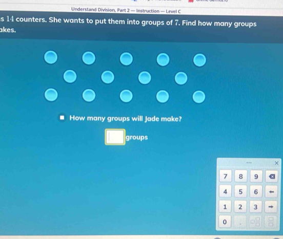 Solved Understand Division Part 2 Instruction Level C S 14 Counters She Wants To Put Them Solved Understand Division Part 2 Instruction Level C S 14 Counters She Wants To Put Them