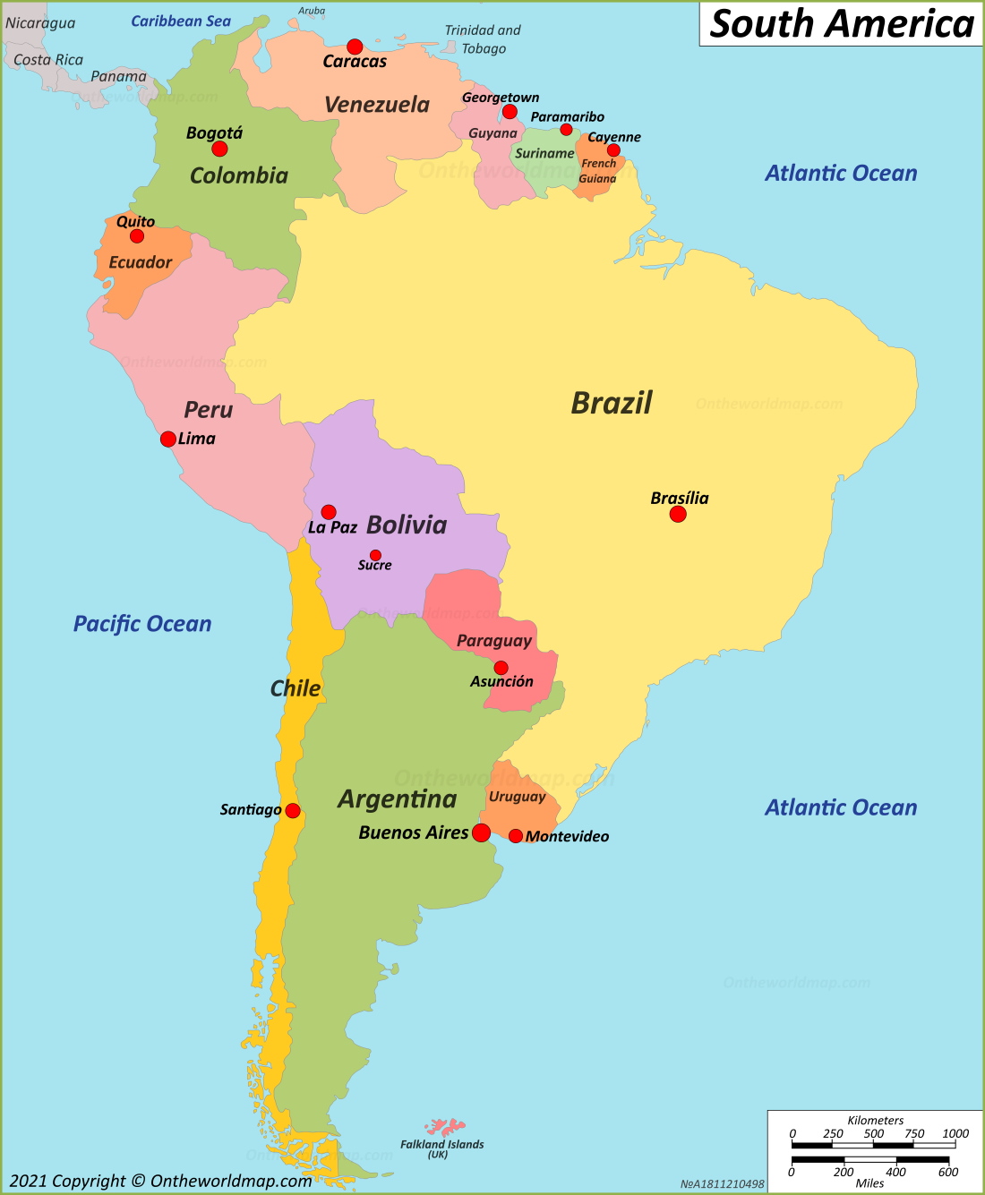 South America's Capitals: An Overview South America's Capitals: An Overview