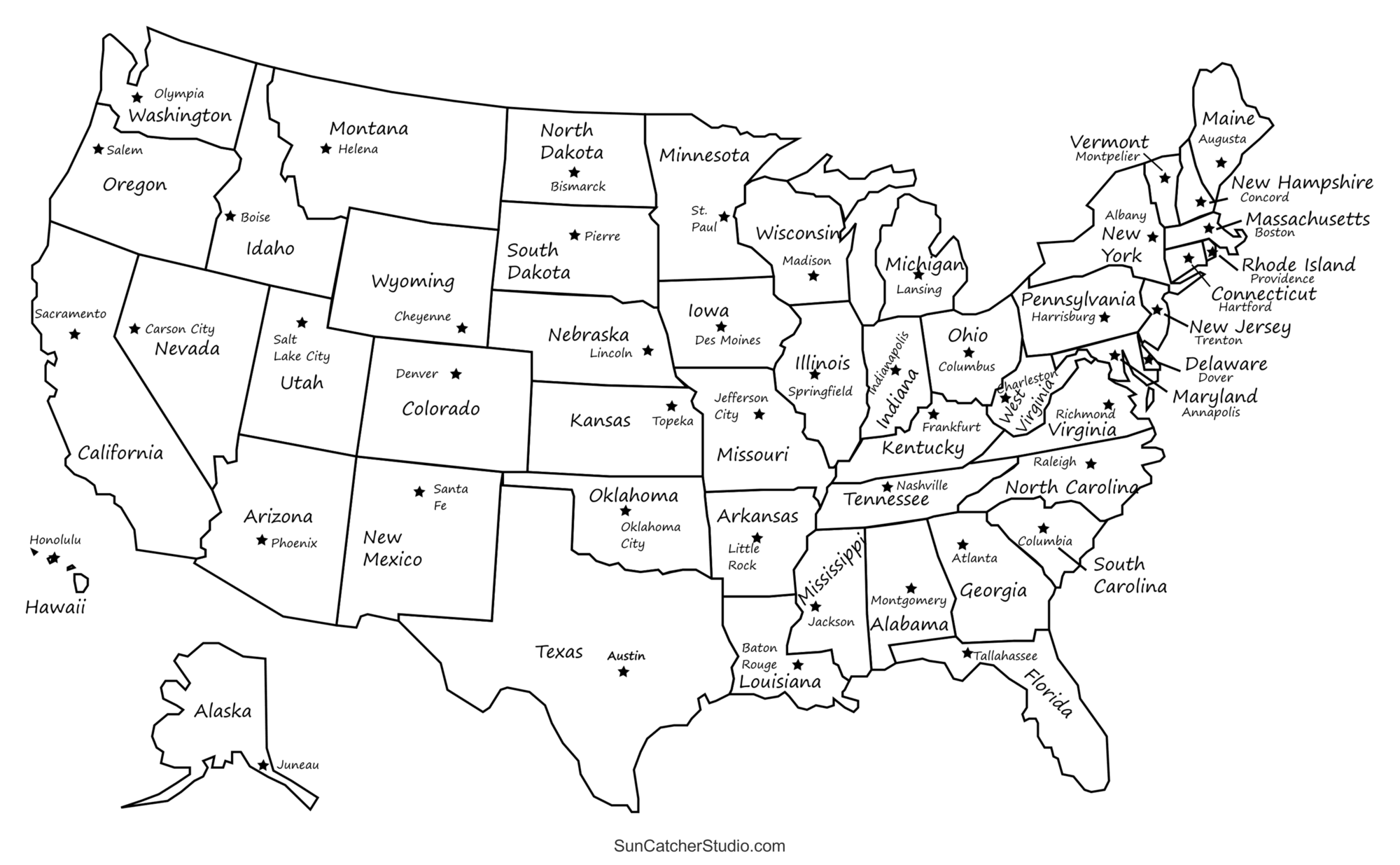 Master the US: States and Capitals