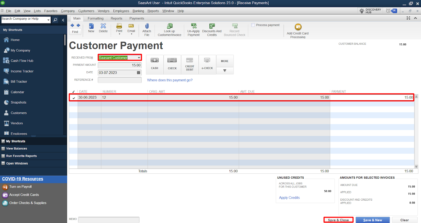 Step By Step Guide To Mark An Invoice As Paid In Quickbooks Step By Step Guide To Mark An Invoice As Paid In Quickbooks