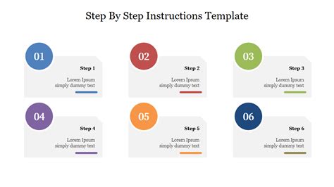 Step By Step Instructions Ppt Template Google Slides Powerpoint Step By Step Instructions Ppt Template Google Slides Powerpoint