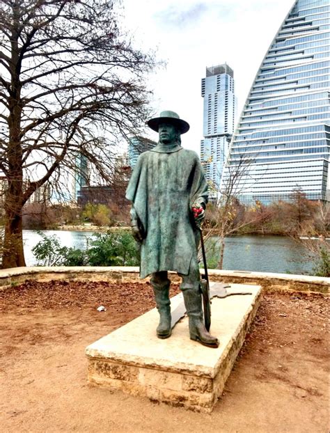 Stevie Ray Vaughan Statue Town Lake Metropolitan Park Austin Texas Stevie Ray Vaughan Stevie Ray Vaughan Statue Town Lake Metropolitan Park Austin Texas Stevie Ray Vaughan