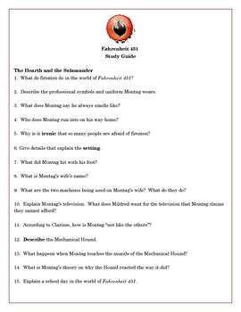 Study Guide For Fahrenheit 451 By Sarah Fuller Tpt Study Guide For Fahrenheit 451 By Sarah Fuller Tpt