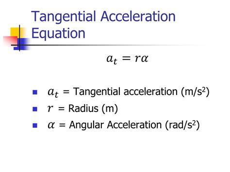 4 Tips for Tangential Acceleration Formula