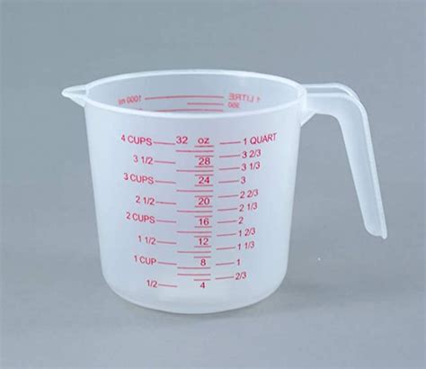 Taza Medidora De Pl Stico De 4 Tazas Yaxa Colombia