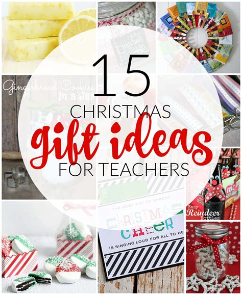 Handmade Gifts for Teachers at Christmas