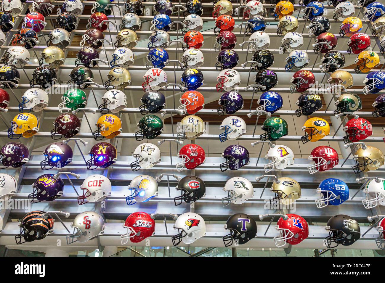 Team Helmets Helmet Collection Exhibit Hi Res Stock Photography And Team Helmets Helmet Collection Exhibit Hi Res Stock Photography And