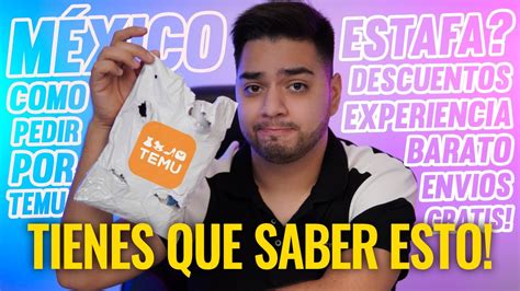 Temu Todo Lo Que Debes De Saber Antes De Pedir Es Una Estafa Youtube Temu Todo Lo Que Debes De Saber Antes De Pedir Es Una Estafa Youtube