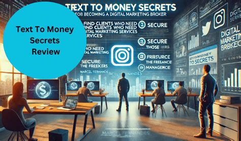 Text To Money Secrets What To Expect From Marcel S Course By Text To Money Secrets What To Expect From Marcel S Course By