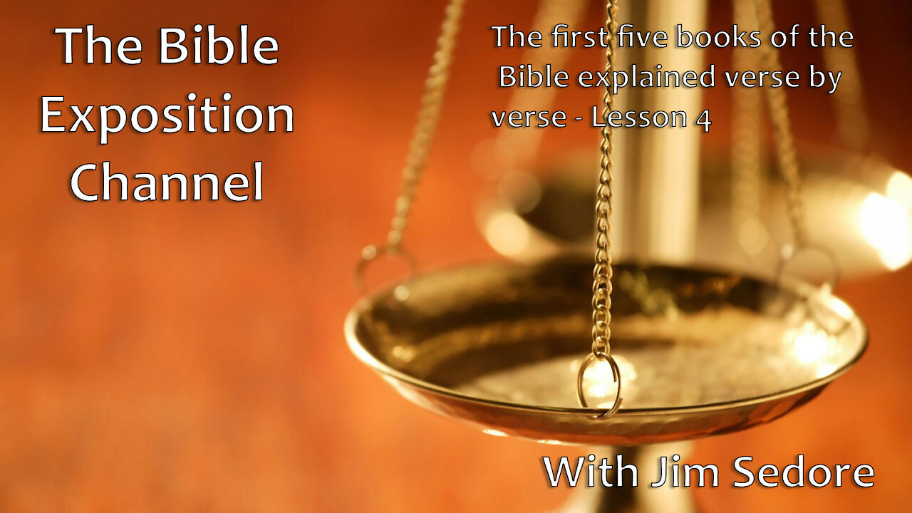 The First Five Books Of The Bible Explained Verse By Verse Lesson 1 The First Five Books Of The Bible Explained Verse By Verse Lesson 1