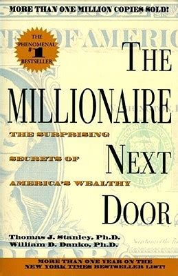 The Millionaire Next Door The Surprising Secrets Of Americas Wealthy The Millionaire Next Door The Surprising Secrets Of Americas Wealthy