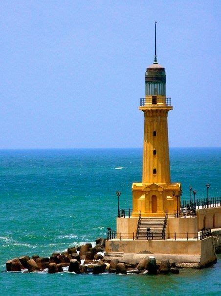 The Pharos Lighthouse Alexandria Egypt One Of The Ancient Seven The Pharos Lighthouse Alexandria Egypt One Of The Ancient Seven