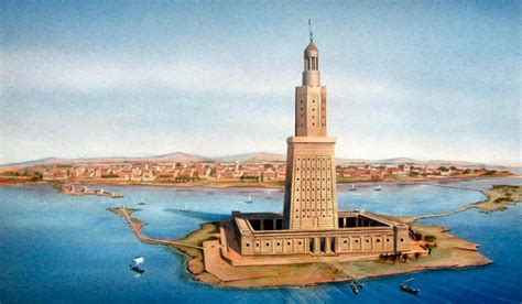 The Pharos Lighthouse Of Alexandria Second Sun And Seventh Wonder Of The Pharos Lighthouse Of Alexandria Second Sun And Seventh Wonder Of