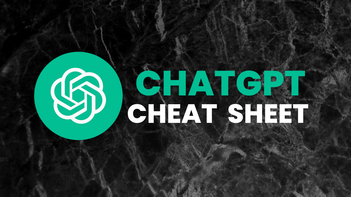 The Ultimate Chatgpt Cheat Sheet Dr Mazlan Abbas The Ultimate Chatgpt Cheat Sheet Dr Mazlan Abbas