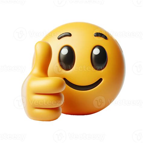 Thumbs Up Emoji Png Transparent Images