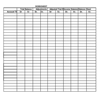 Excel's Trial Balance: A Simple Format Guide