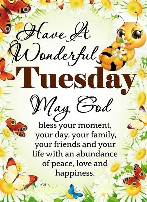Tuesday Blessings Clipart Clipart World
