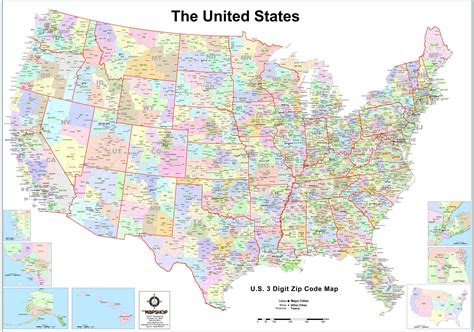 United States Map With Area Codes United States Map With Area Codes
