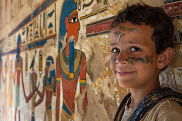 Unraveling The Mysteries Kids In Ancient Egypt Premium Ai Generated Image Unraveling The Mysteries Kids In Ancient Egypt Premium Ai Generated Image